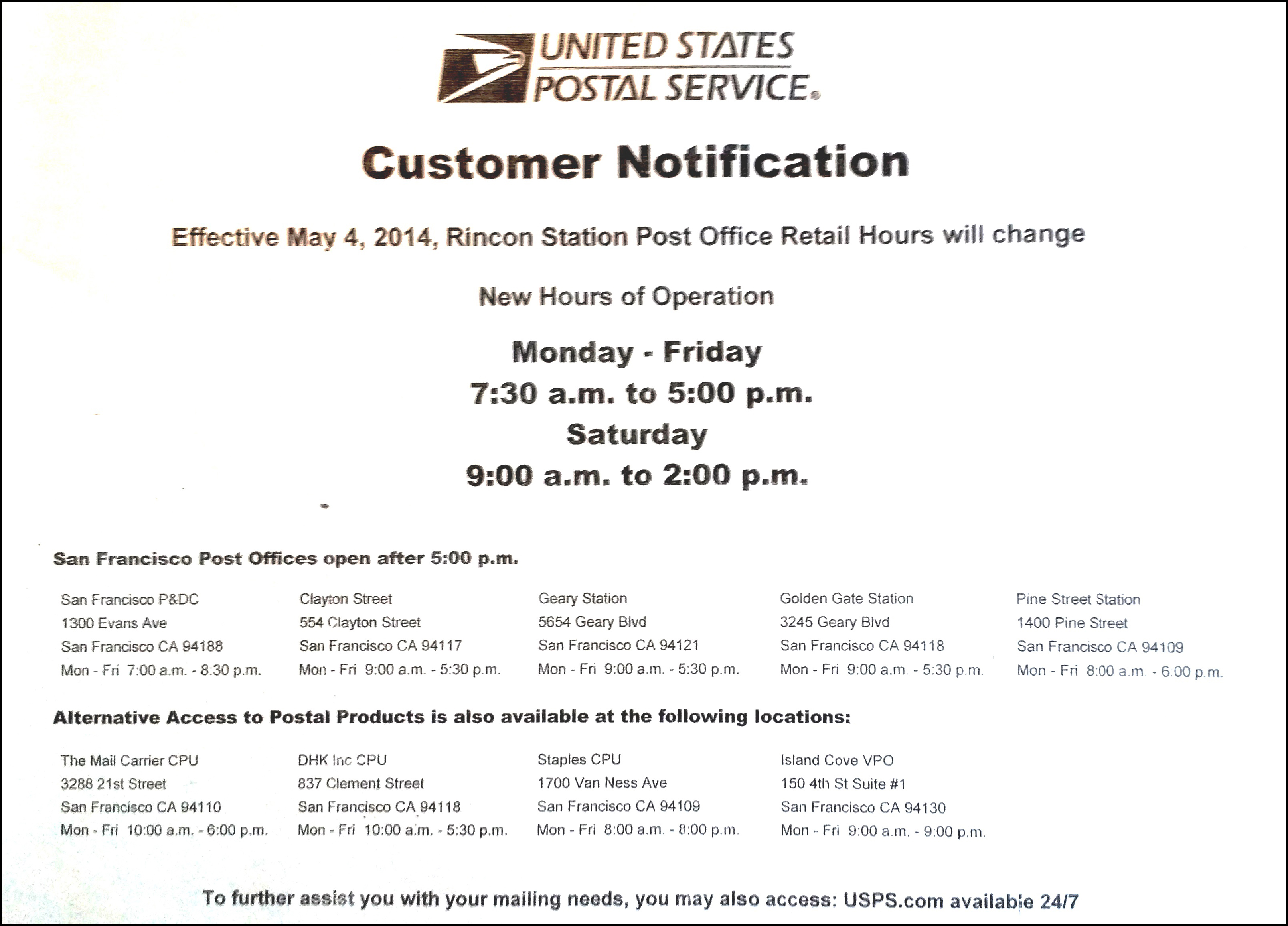 Post Office Malaysia Operating Hours US Post Office 5900 E Virginia